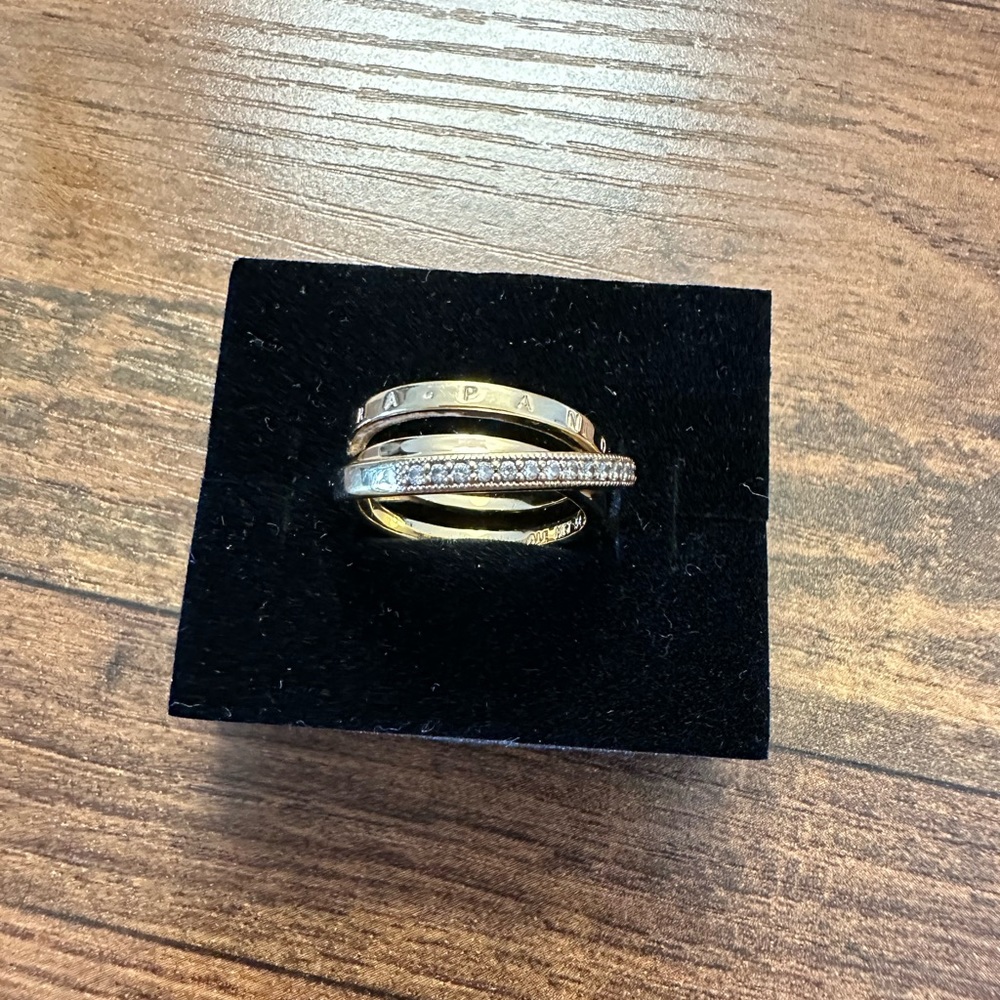 Pandora Triple Band Ring (Size 7)
